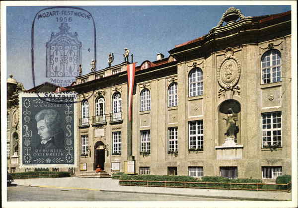 Das Mozarteum in Salzburg Maximum Cards