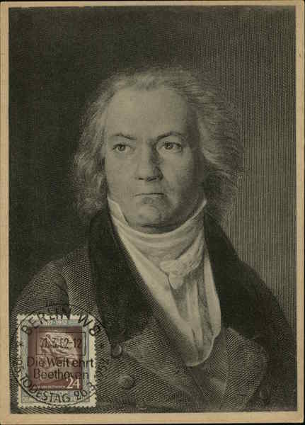 Ludwig van Beethoven Maximum Cards