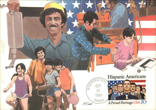 Hispanic Americans A Proud Heritage Stamp Maximum Cards
