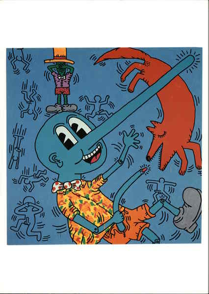 Keith Haring, Untitled, 1984, Acrylic on Canvas