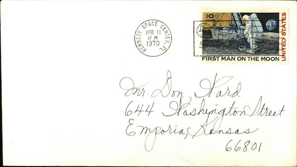 First Man on the Moon Stamp First Day Covers