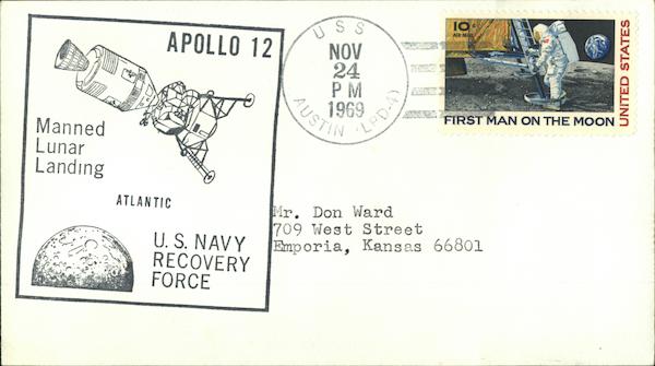 Apollo 12 Manned Lunar Landing, Atlantic, U.S. Navy Recovery Force
