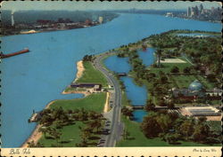 Belle Isle Detroit, MI Postcard Postcard
