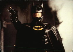 Michael Keaton as Batman Postcard