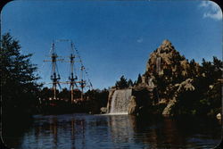 The Columbia, Disneyland Postcard