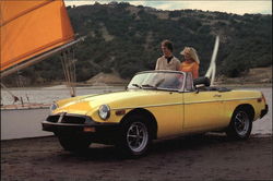 MGB Roadster Postcard