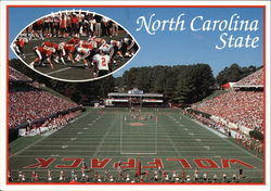 North Carolina State Football Postcard