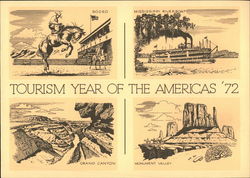 Tourism Year of the Americas '72, Domestic Surface Mail, First Day of Issue First Day Issue Cards Postcard Postcard