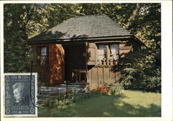 Das Zauberflotenhauschen im Bastion-Garten des Mozarteums Postcard