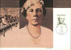 Lillian Moller Gilbreth Postcard