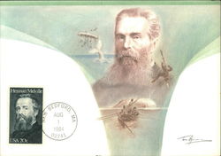 Herman Melville Postcard