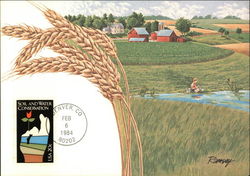 Soil and Water Conservation Stamp Postcard