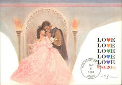 Love Stamp Maximum Cards Postcard Postcard