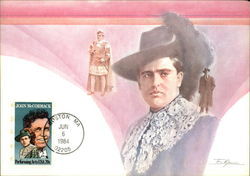 John McCormack Stamp Postcard
