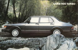 Saab 900 Turbo Postcard