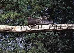 Log & Axe, The Scout Association, GIlwell Park Postcard