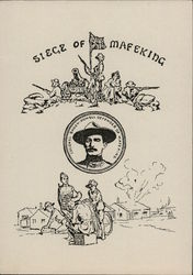 Siege of Mafeking, Colonel Baden-Powell Defender of Mafeking Postcard