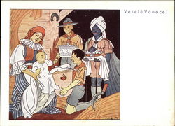 Vesele Vanoce Postcard