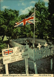 British Graveyard on Ocracoke Island England Postcard Postcard