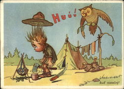 Huu! Bud statecny! Postcard