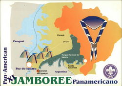 Pan-American XI Jamboree Panamericano Postcard