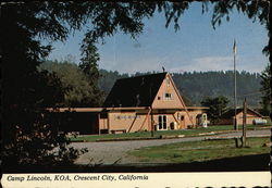 Camp Lincoln KOA Crescent City, CA Postcard Postcard