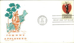 Johnny Appleseed Cachet Craft, First Day of Issue First Day Cover