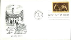 American Revolution Series, First Day of Issue First Day Cover