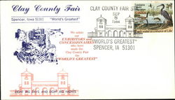 Clay County Fair, World's Greatest First Day Cover