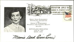 Mamie Doud Eisenhower Birthplace Foundation and Dwight D. Eisenhower Philatelic and Historic First Day Cover