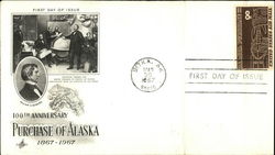 100th Anniversary, Purchase of Alaska, 1867-1967, First Day of Issue First Day Cover