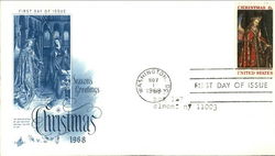 Season's Greetings: Christmas 1968 First Day Cover