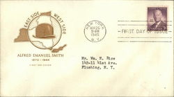 East Side West Side Alfred Emanuel Smith, 1873-1944 First Day Cover
