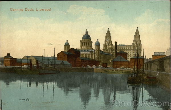 Canning Dock Liverpool England Merseyside