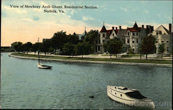 Mowbray Arch Ghent, Residential Section Norfolk Virginia
