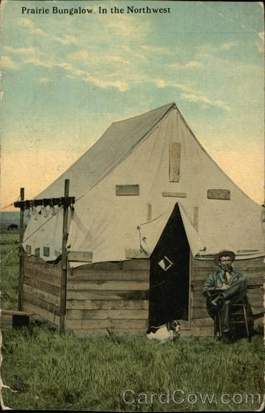 Prairie Bungalow in the Northwest Cowboy Western