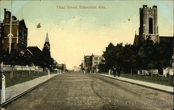 Third Street Edmonton AB Canada Alberta