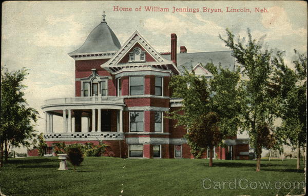 Home of William Jennings Bryan Lincoln Nebraska