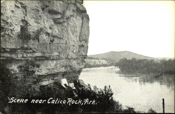 Scene Near Calico Rock Arkansas