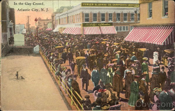 In the Gay Crowd Atlantic City New Jersey