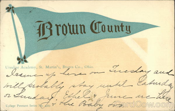 Brown County, Ursuline Academy St. Martin Ohio