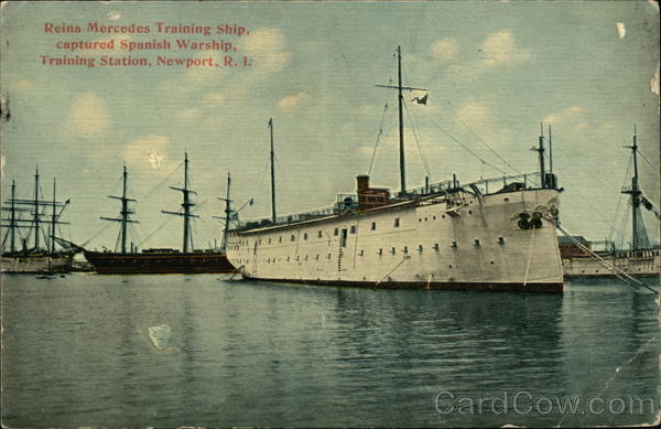 Reina Mercedes Training Ship, Training Station Newport Rhode Island