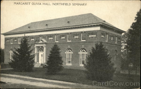 Margaret Olivia Hall, Northfield Seminary East Northfield Massachusetts