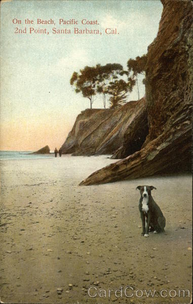 On the Beach, Pacific Coast, 2nd Point Santa Barbara California