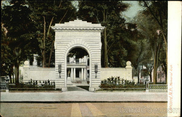 Memorial Arch Concord New Hampshire