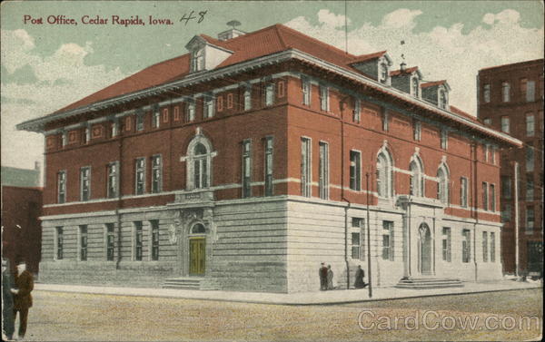 Post Office Cedar Rapids Iowa