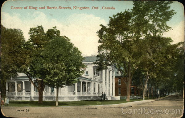 Corner of King and Barrie Streets Kingston Canada Ontario