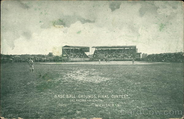 Base Ball Ground Final Contest, Oklahoma-Wichita Kansas