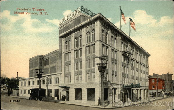 Street View of Proctor's Theatre Mount Vernon New York