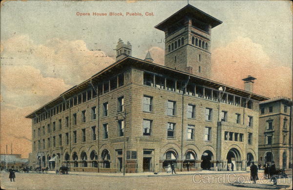 Opera House Block Pueblo Colorado